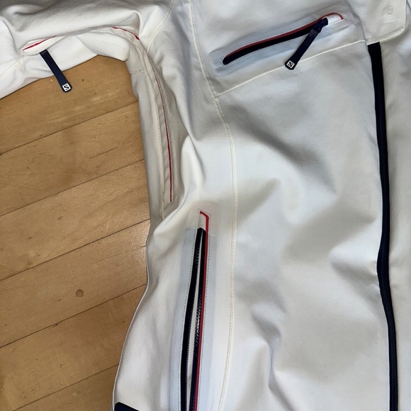 Like NEW Salomon Clima Pro Strorm ski jacket, XS, GD1092 - Picture 4 of 10